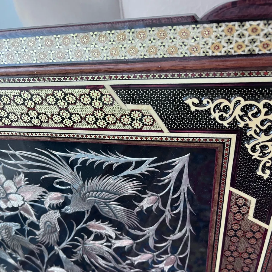 تابلوی مسی خاتم کاری