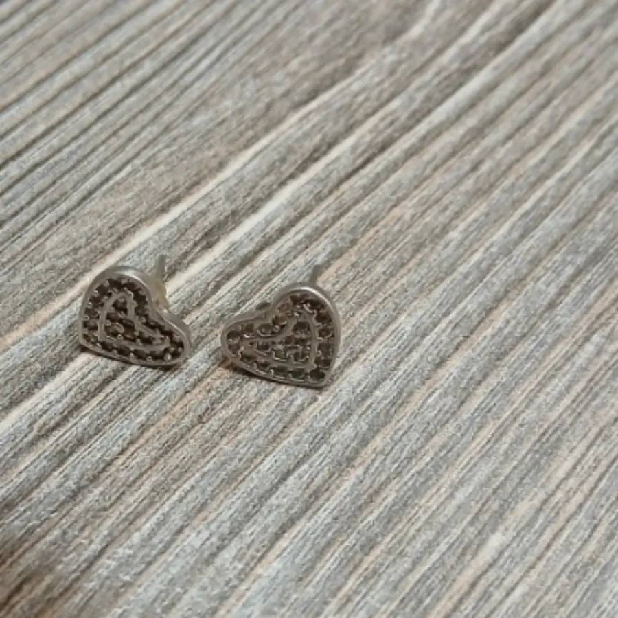 گوشواره میخی نقره