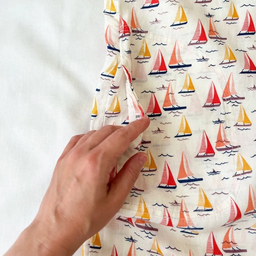 پیراهن لینن کیوت