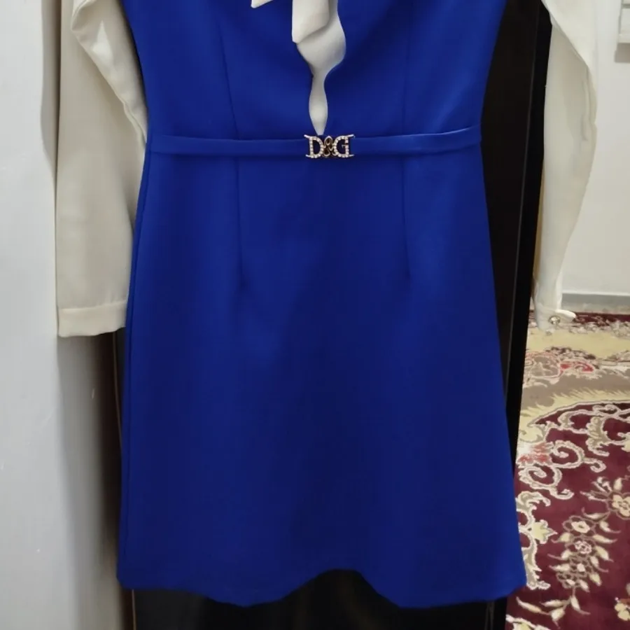 مانتو مزونی آبی