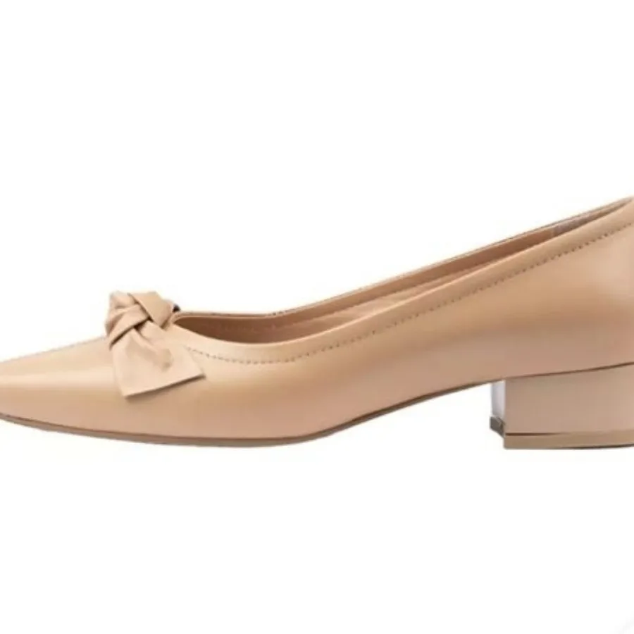 کفش چرم کروکو زنانه نو