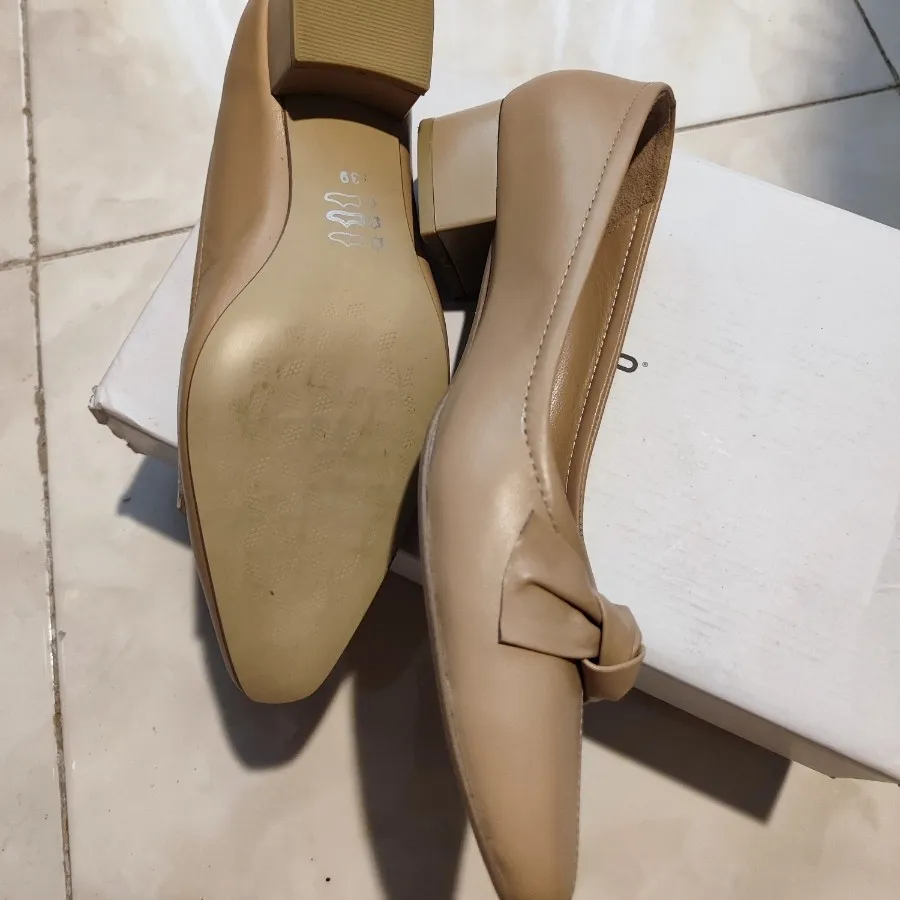 کفش چرم کروکو زنانه نو