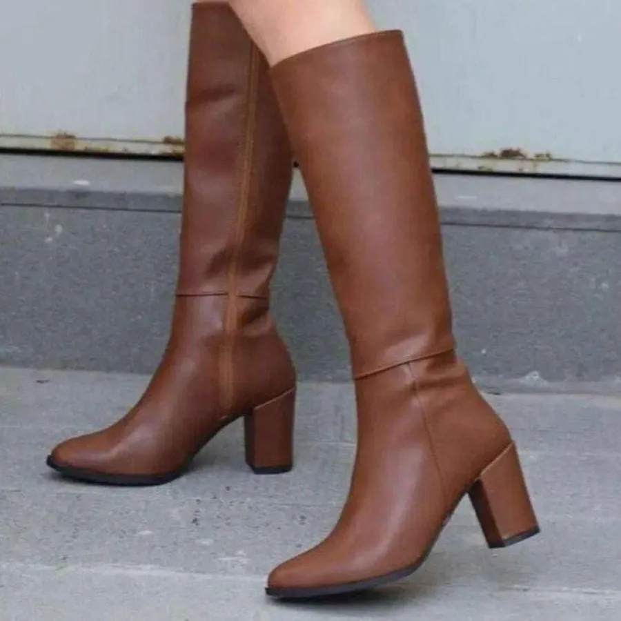 چکمه/ بوت بلند پاشنه دار