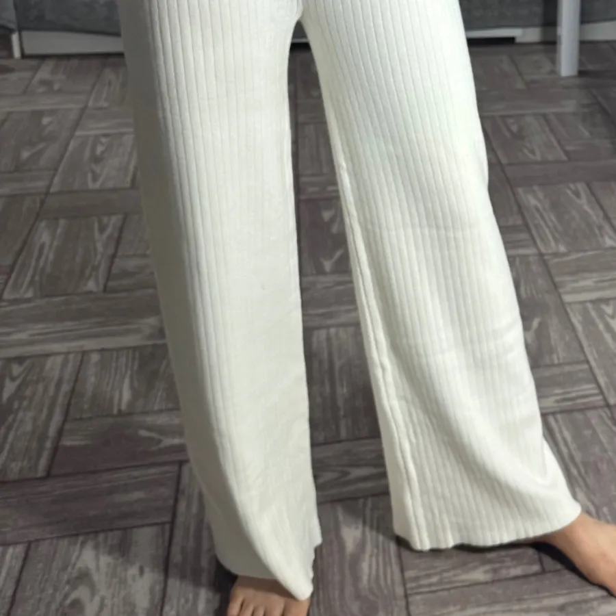 شلوار نیم بگ بافت