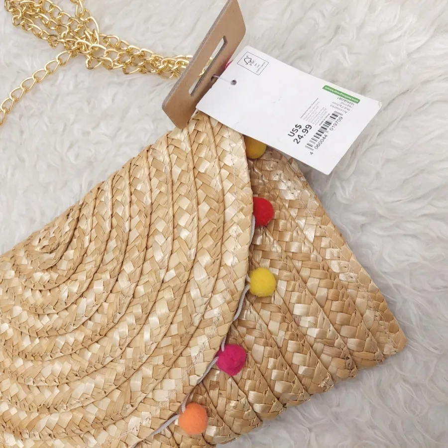 کیف حصیری برند