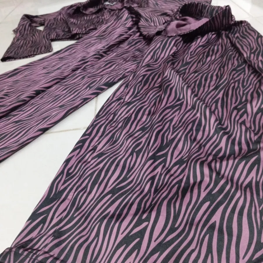 بلوز شلوار ساتن زارا