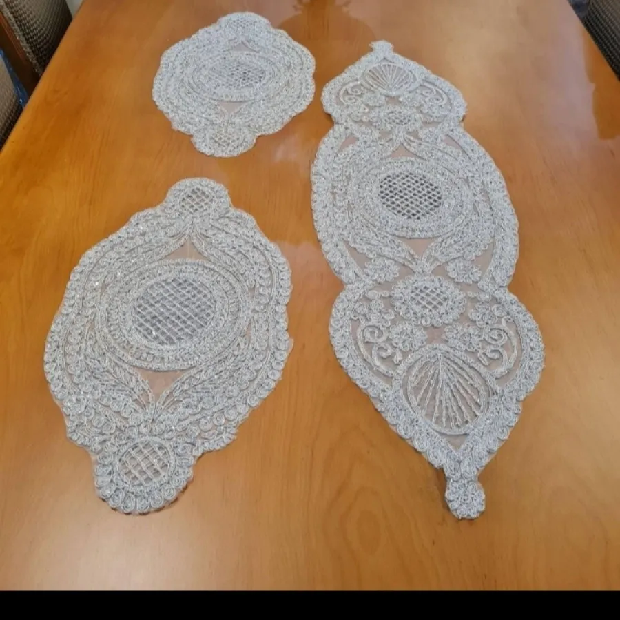 رومیزی دانتل ایرانی نو