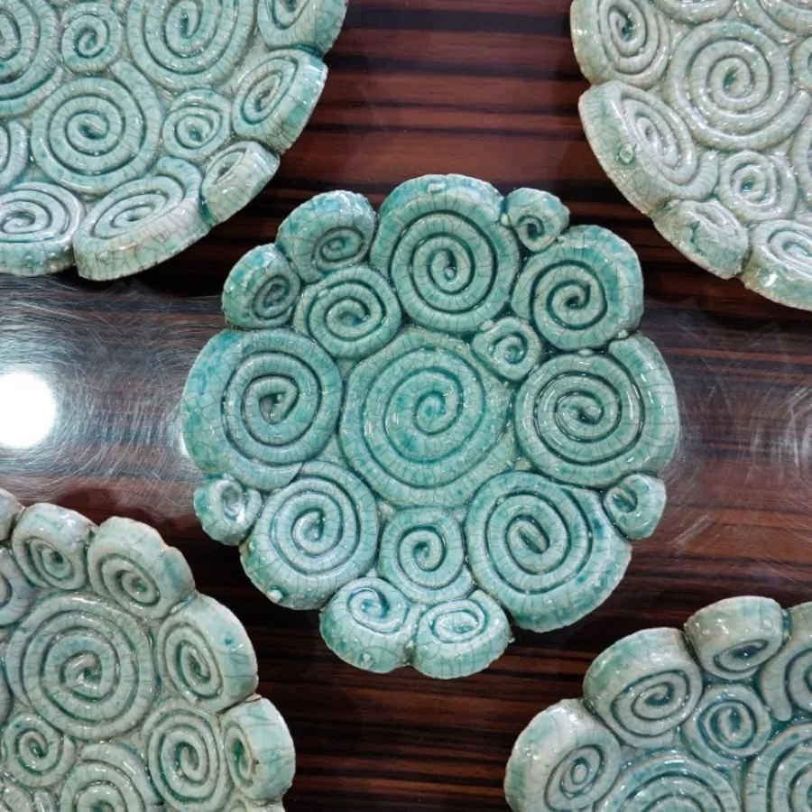 ظرف سفالی هفت سین دکوری