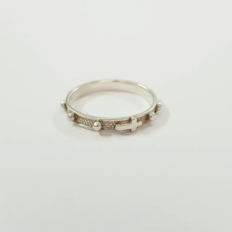 انگشتر نقره 925 صلیب