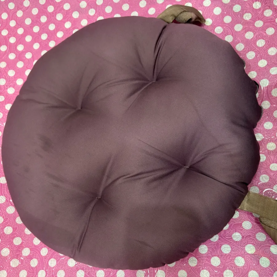 کوسن زیرنشیمنی کتان گرد