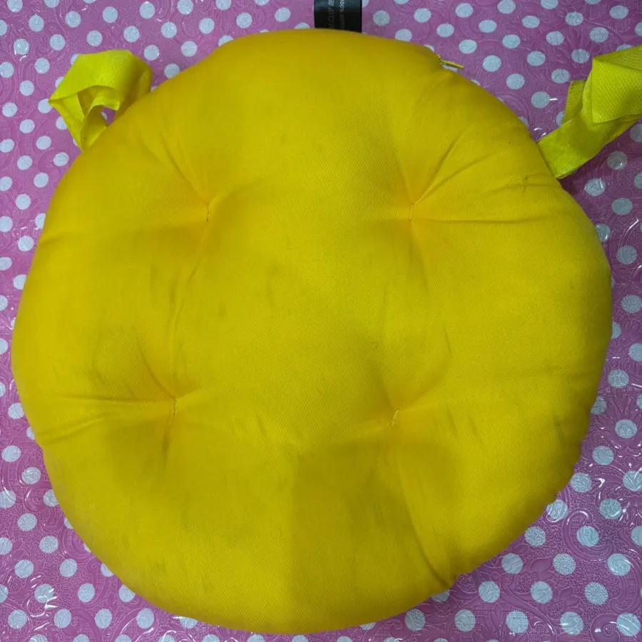 کوسن زیرنشیمنی کتان گرد