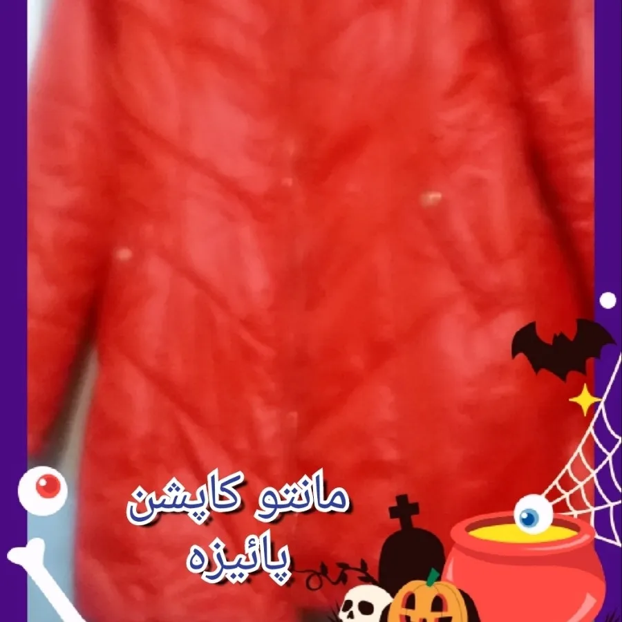 کاپشن اسپرت قرمز