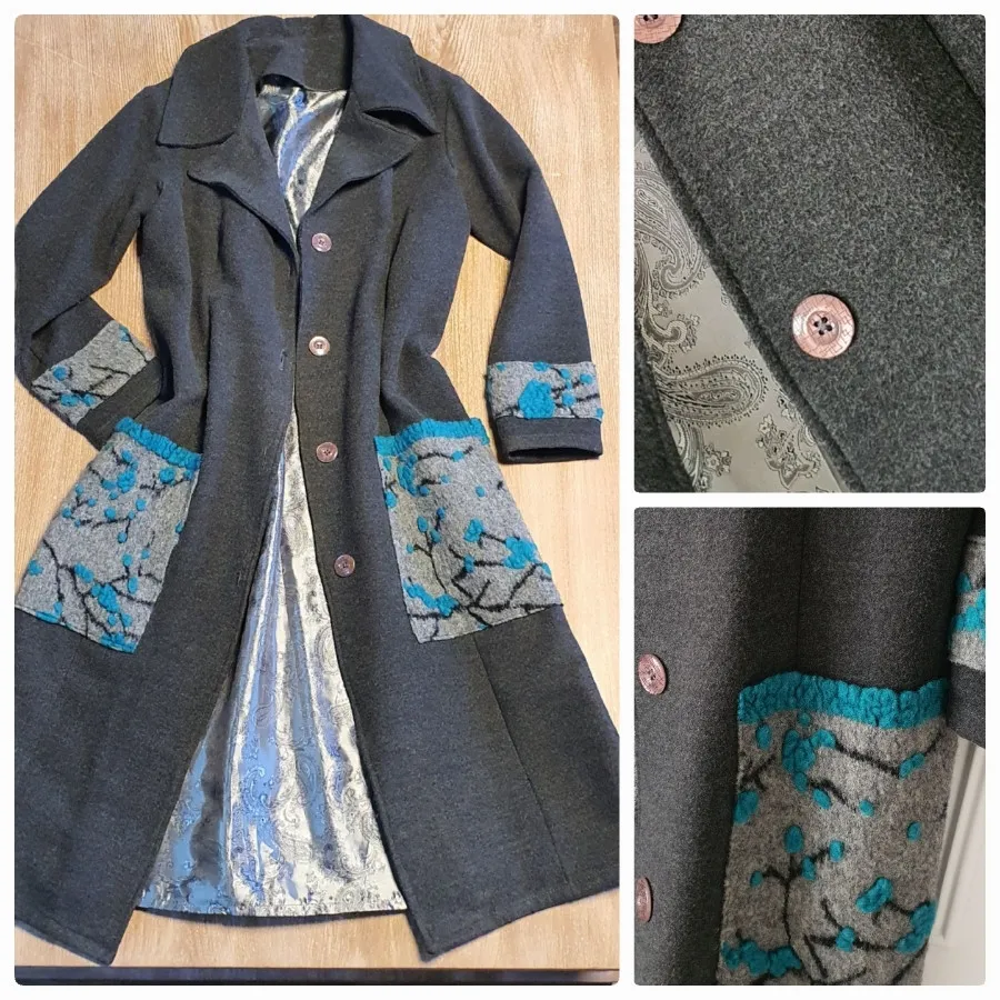 پالتو مزونی آستردار فیری