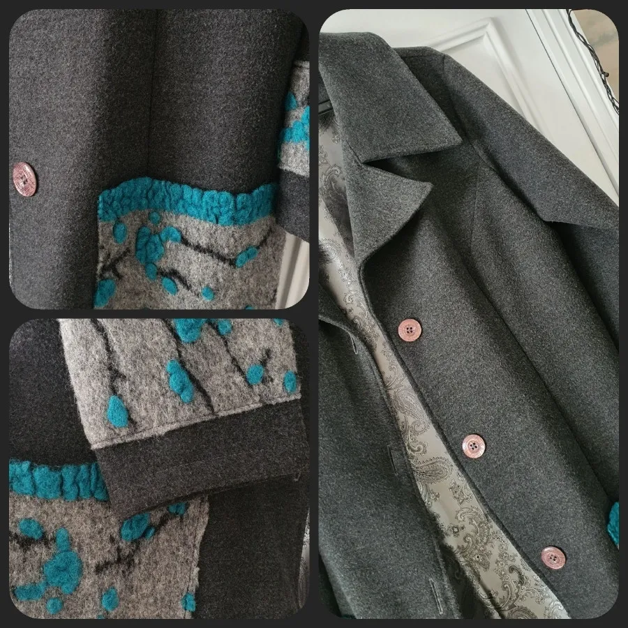 پالتو مزونی آستردار فیری