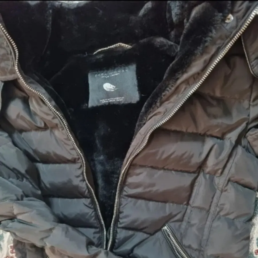 کاپشن خزدار زارا