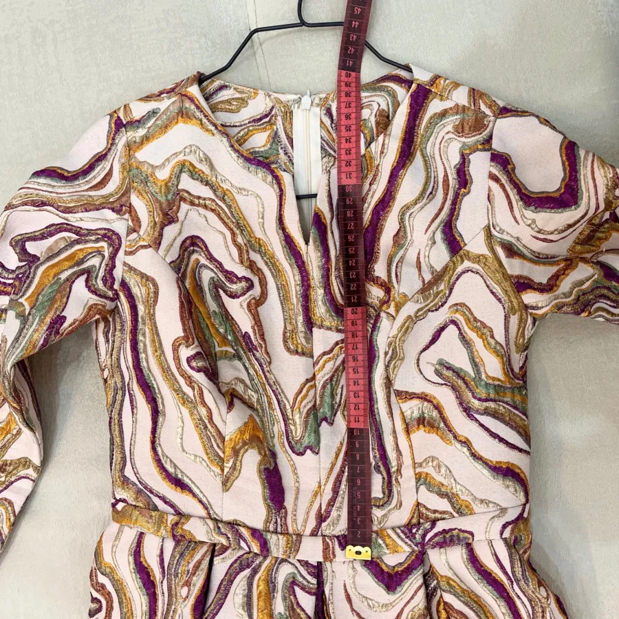 پیراهن بلند ژاکارد