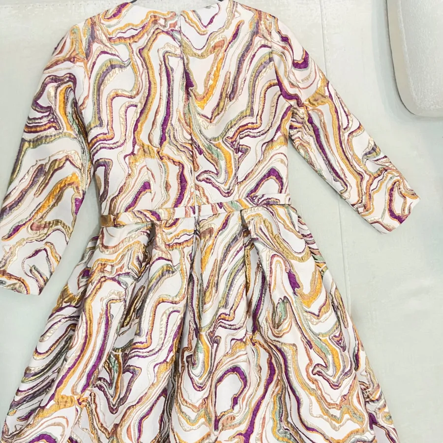 پیراهن بلند ژاکارد