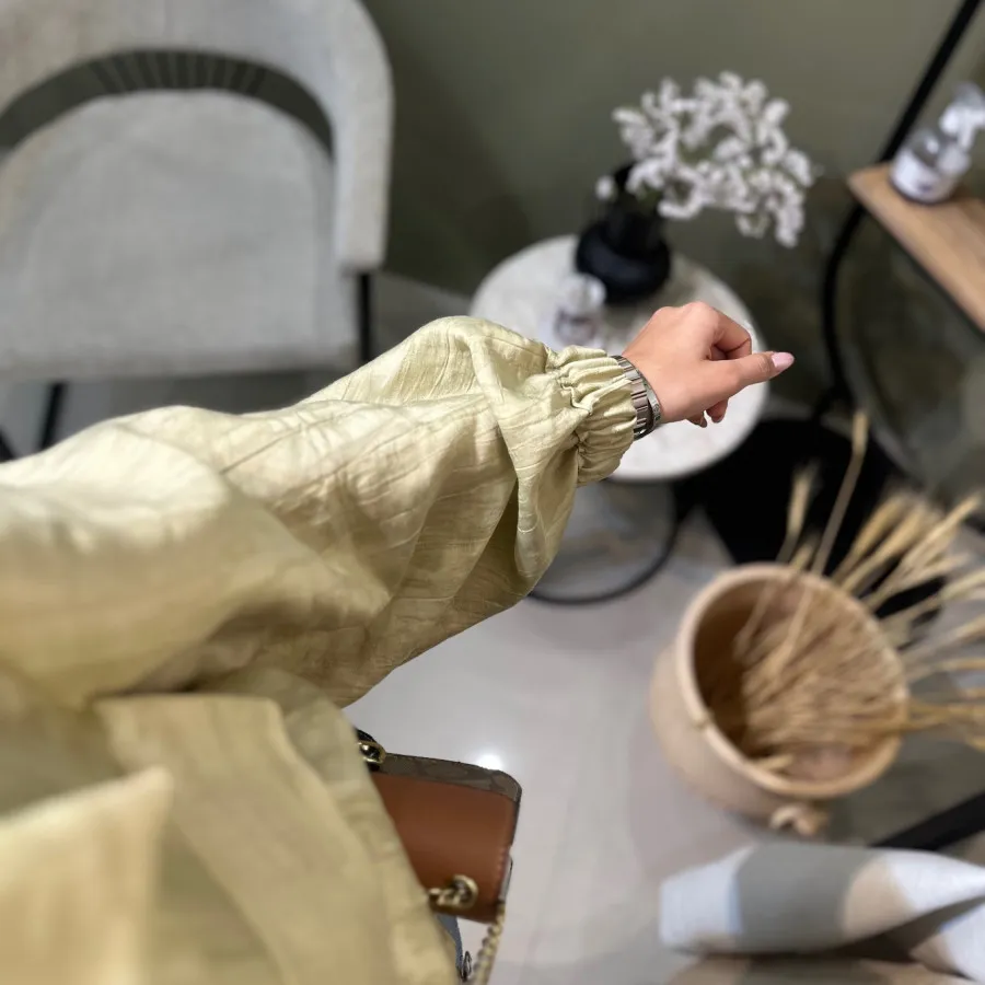 بامبر جکت سبز ماچا