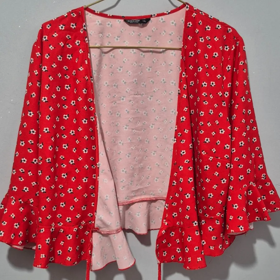 شومیز قرمز شیک