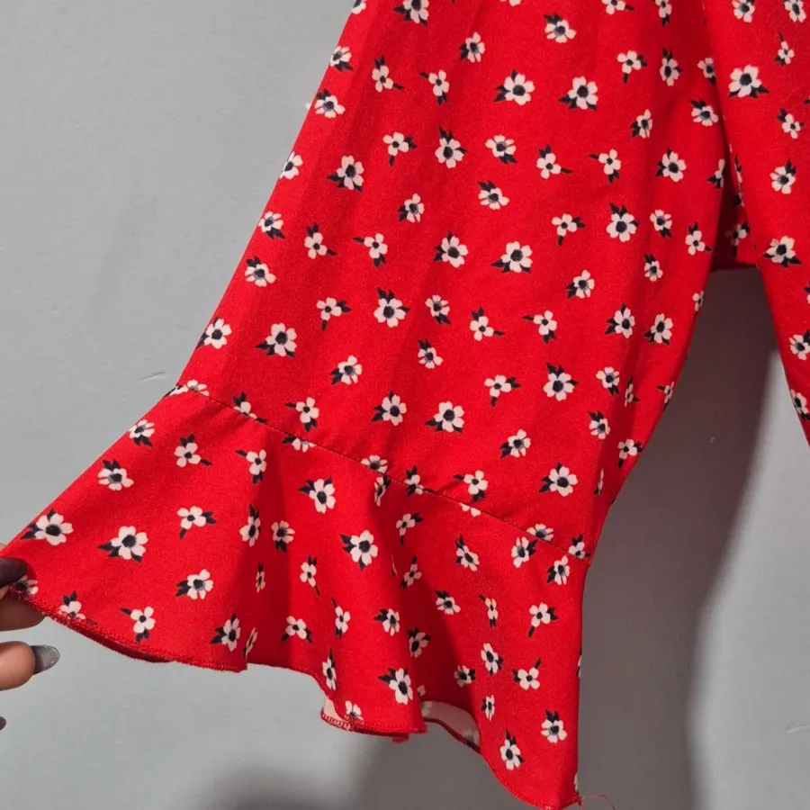 شومیز قرمز شیک