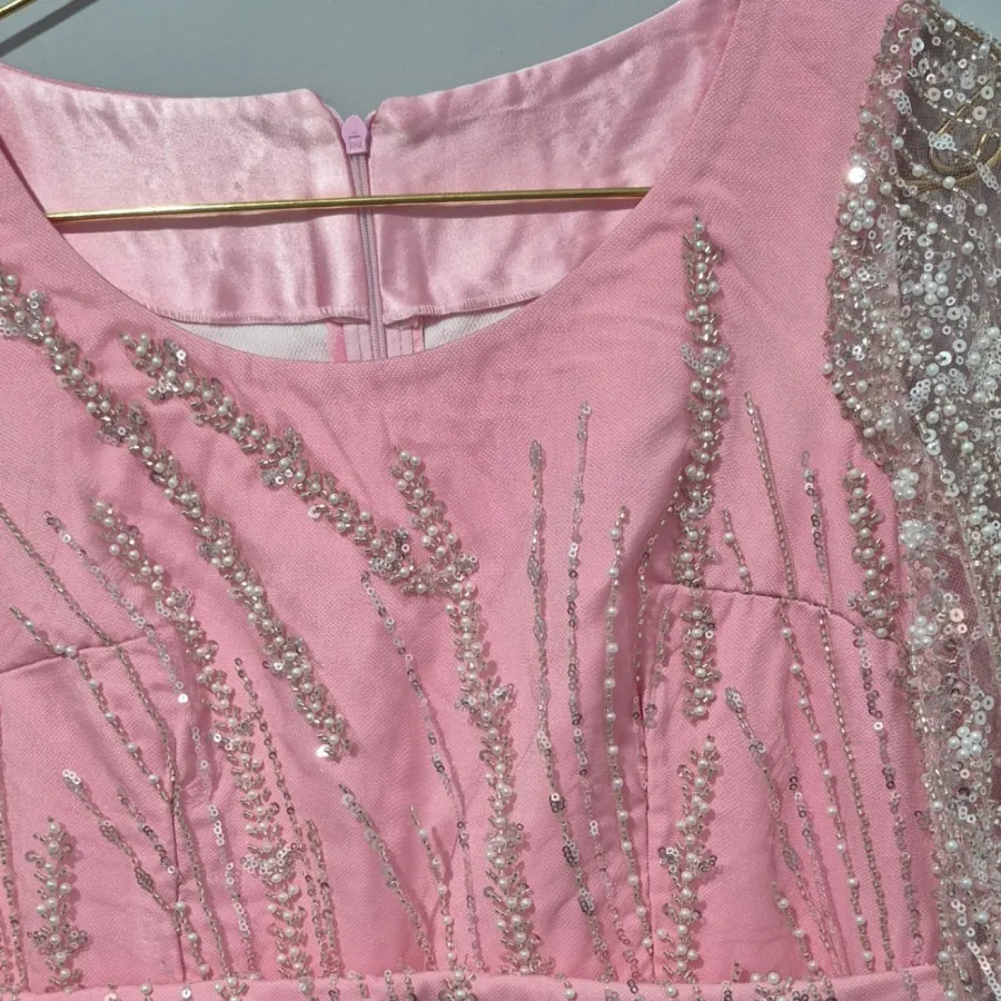 لباس مجلسی / شب صورتی