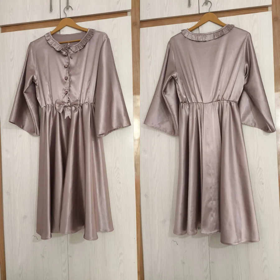 پیراهن ساتن کد 160