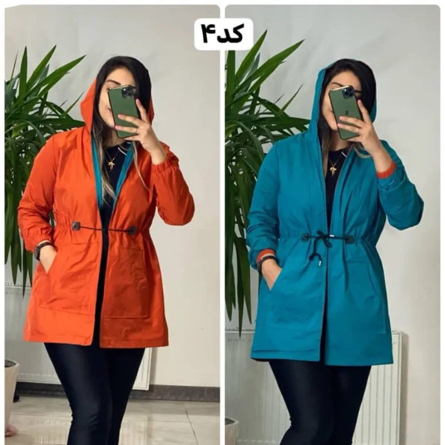 مانتو کلاه دار