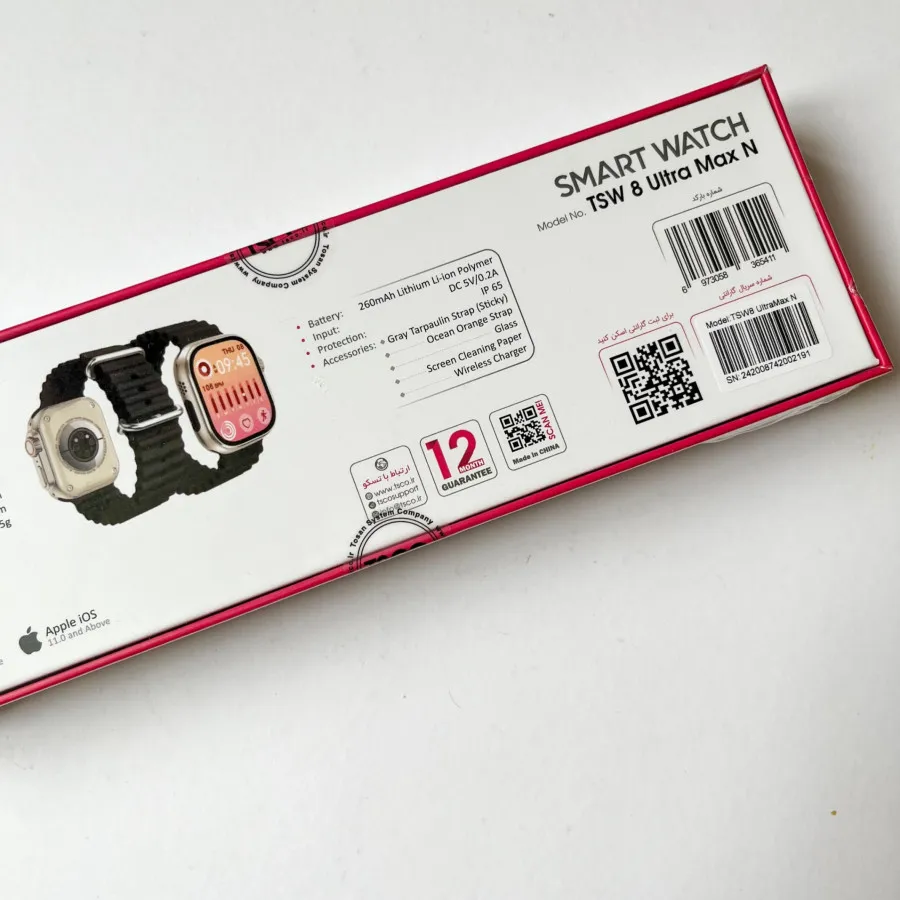 ساعت هوشمند تسکو TSW 8 Ul