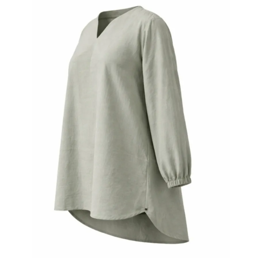 شومیز جلوبسته سبز پاستیلی