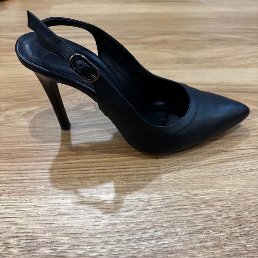 کفش پاشنه دار چرم مشهد