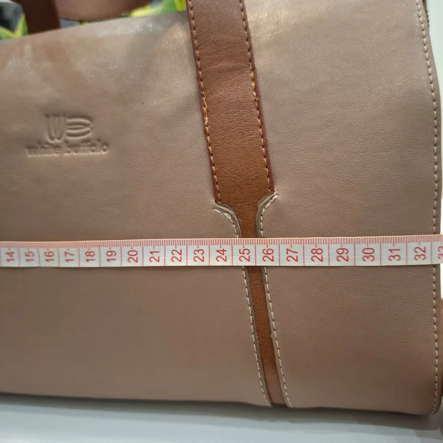 کیف چرم بوفالو سفید