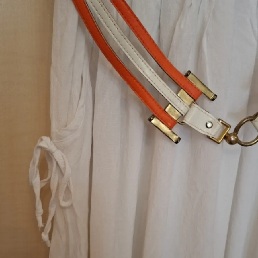 پیراهن بلند با کمربند