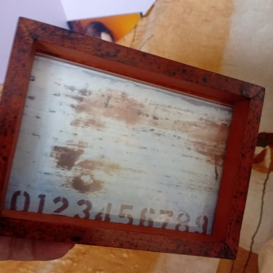 قاب عکس،تمام چوب