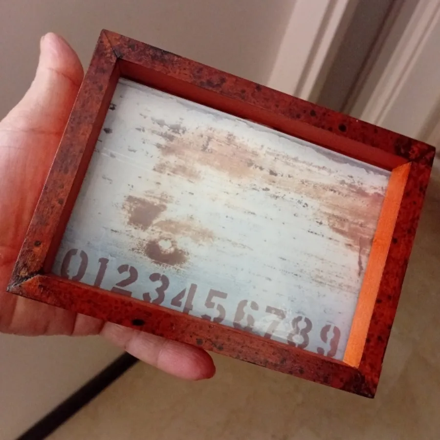 قاب عکس،تمام چوب