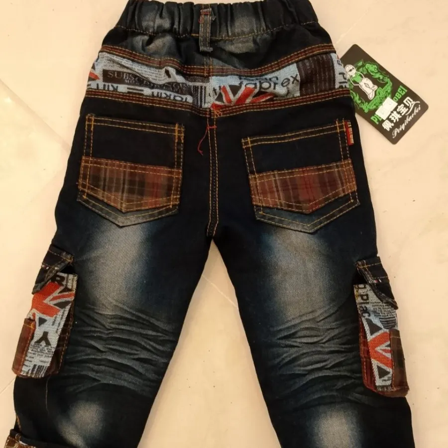 شلوار لی کاغذی  نرم کمرکش