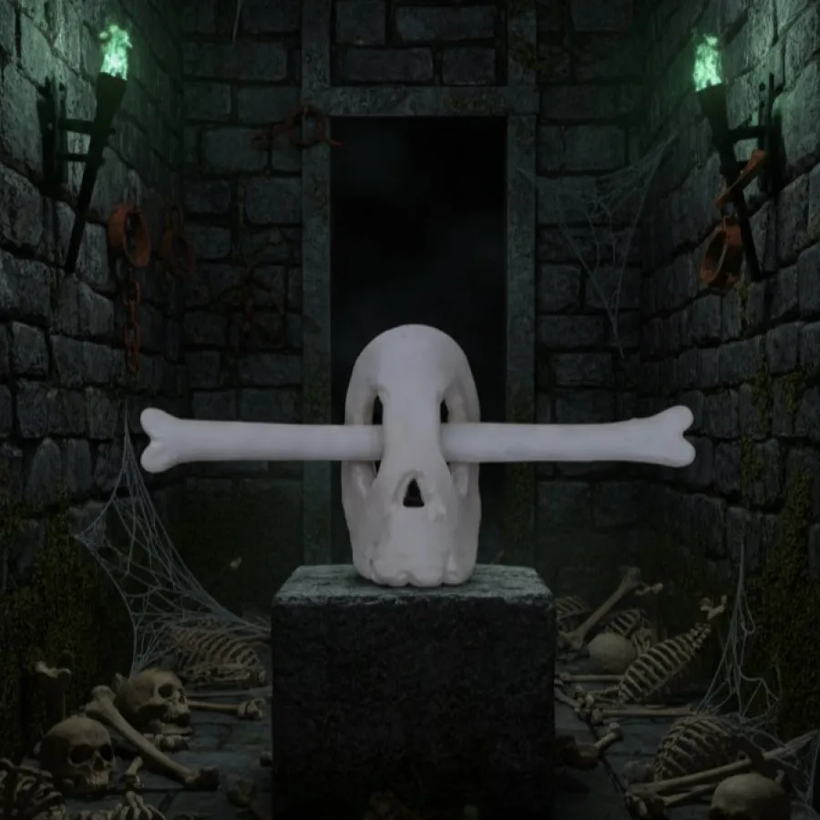 آویزمو موجو اسکلت