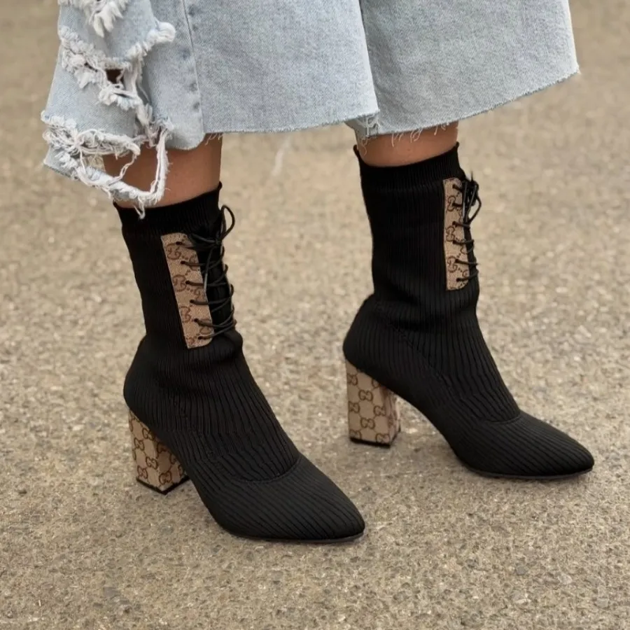 نیم بوت جورابی وارداتی