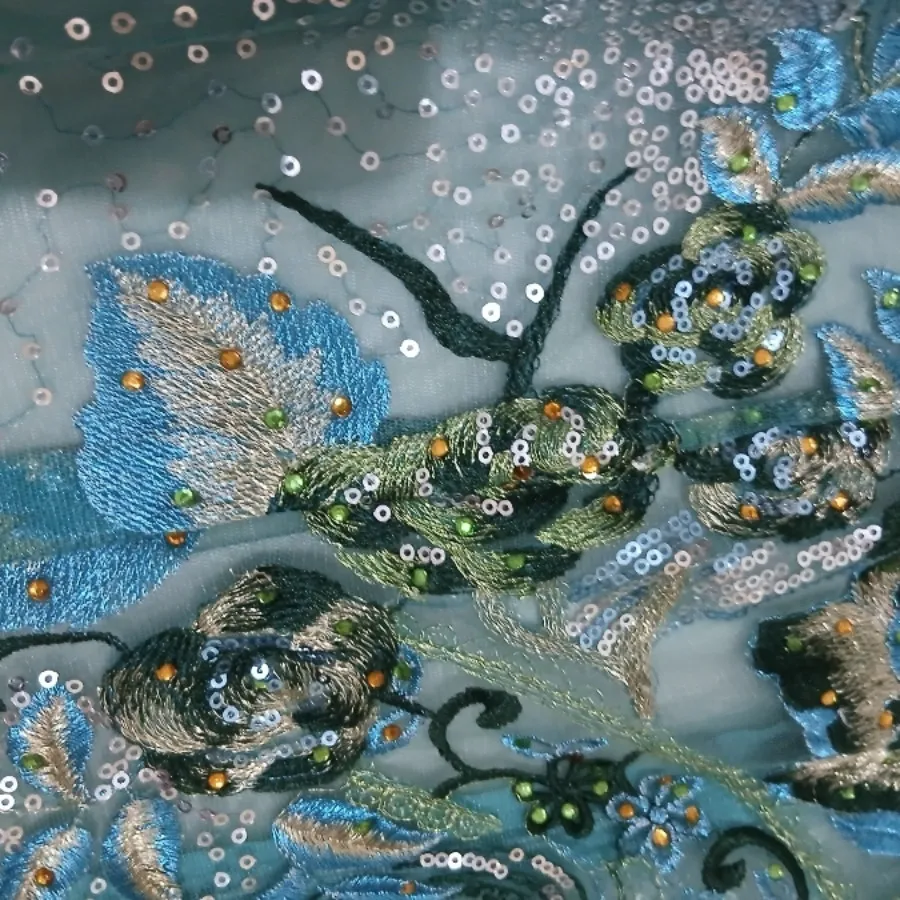 پیراهن مجلسی پولک دوزی