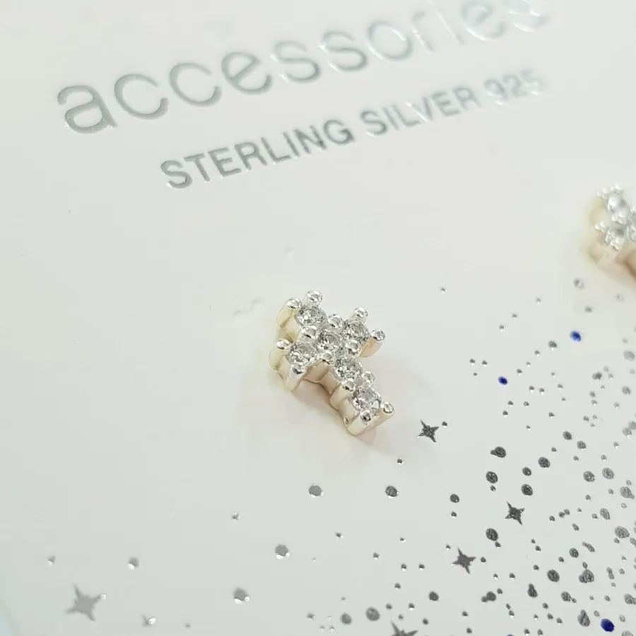 گوشواره گلگوش نقره 925