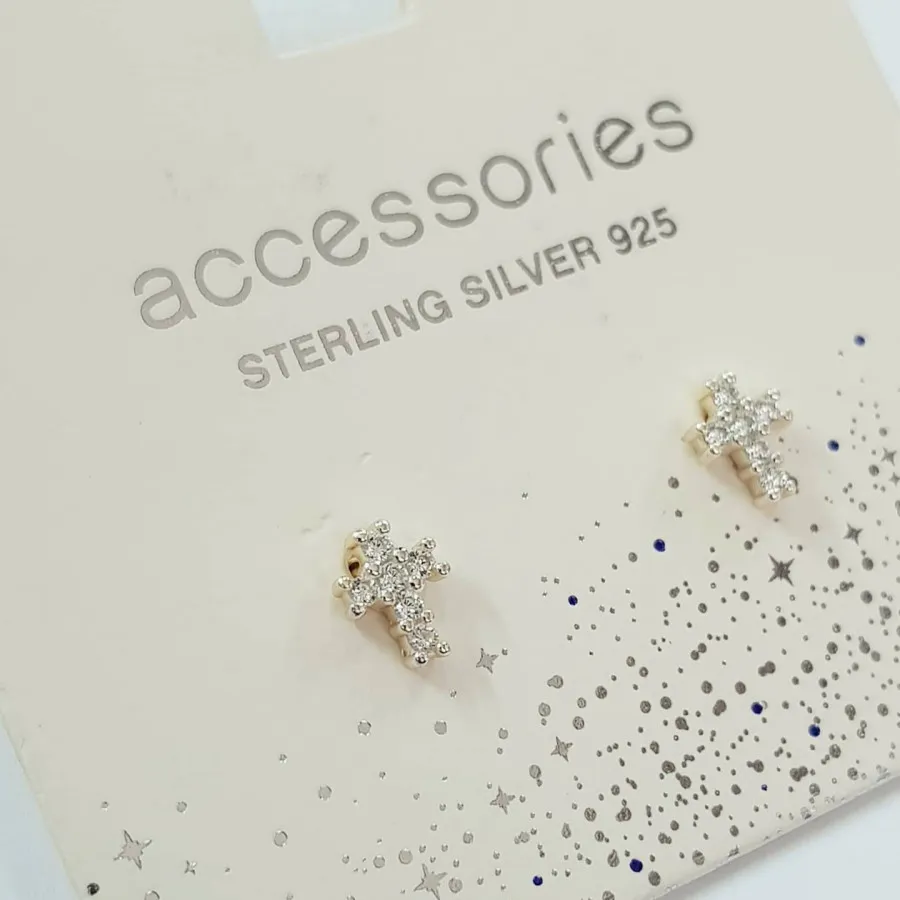 گوشواره گلگوش نقره 925