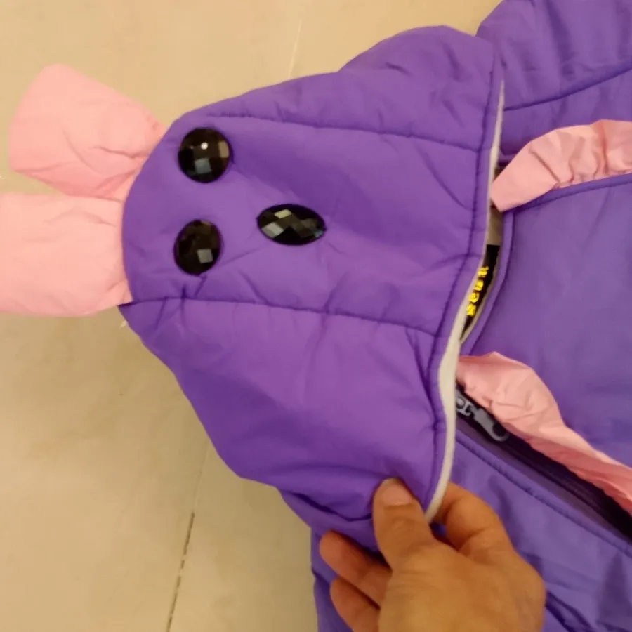 سرهمی داخل خز کلاه دار