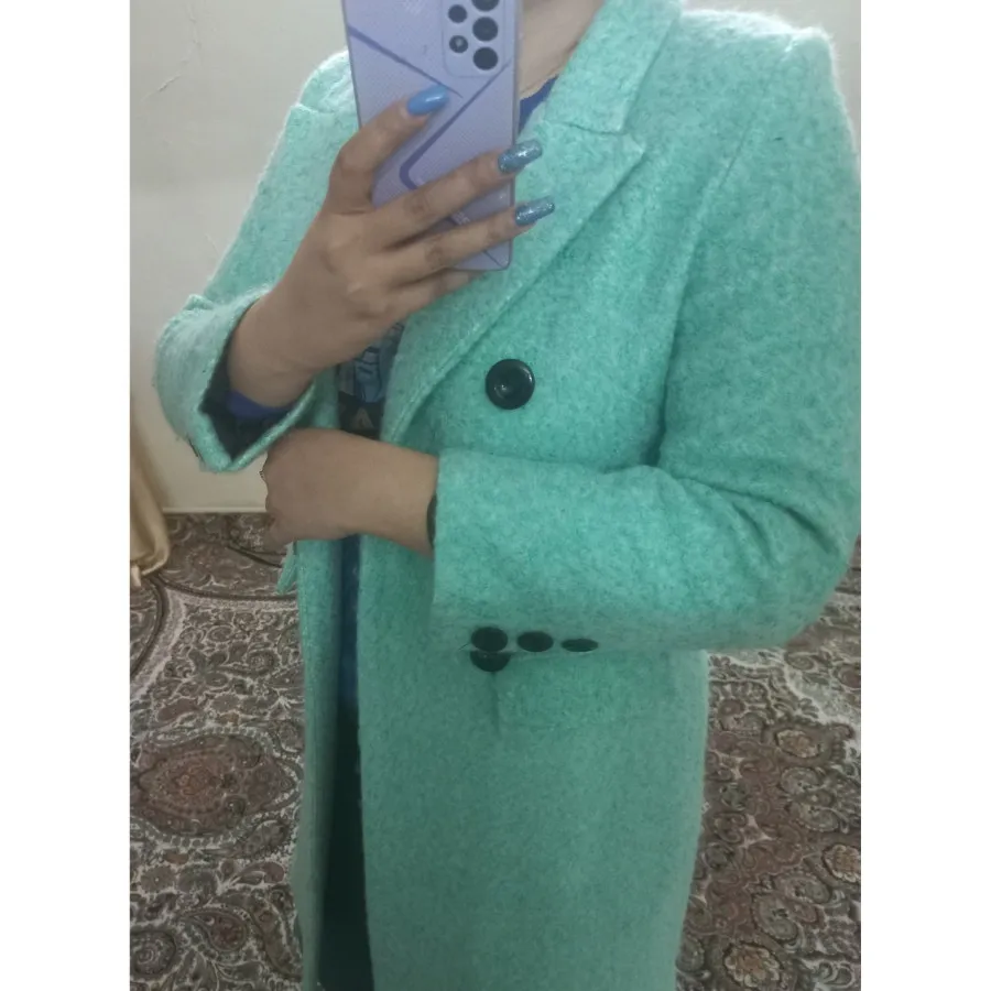 پالتو بلند زمستونی مزونی