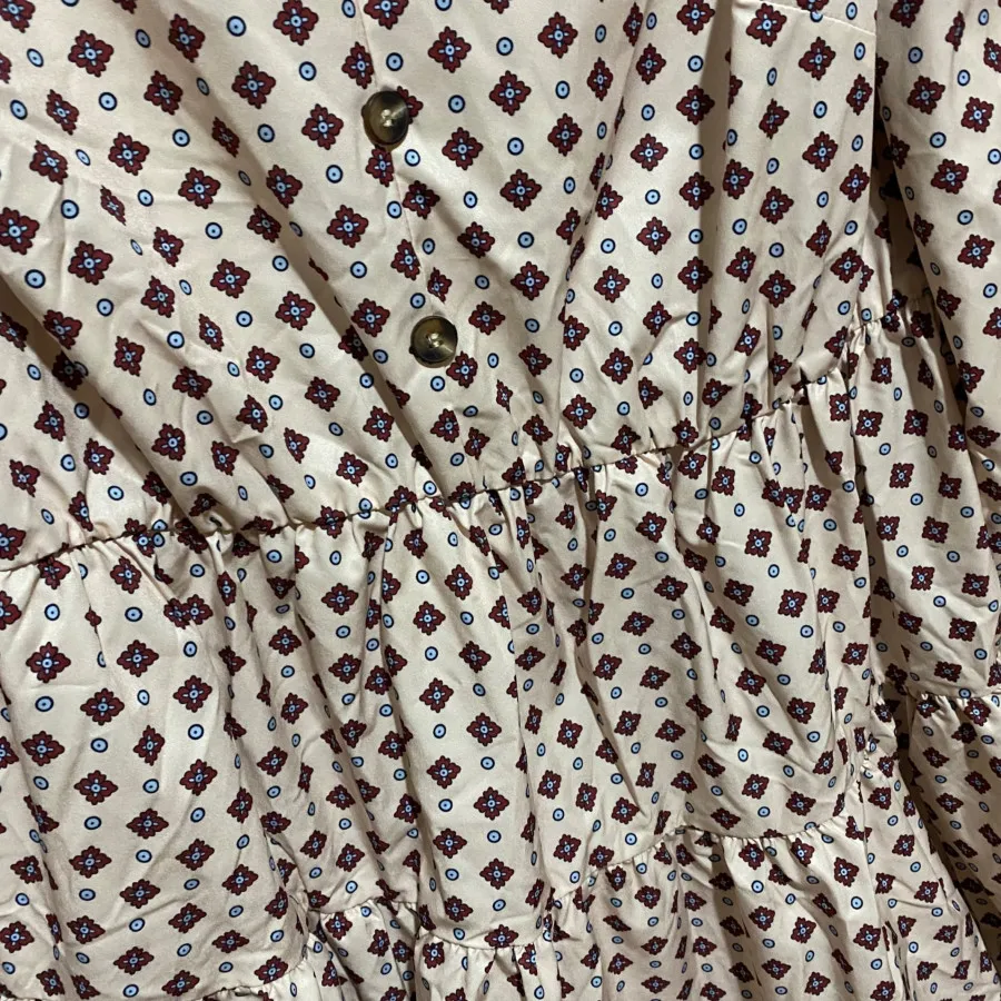 پیراهن نخی سایز بزرگ