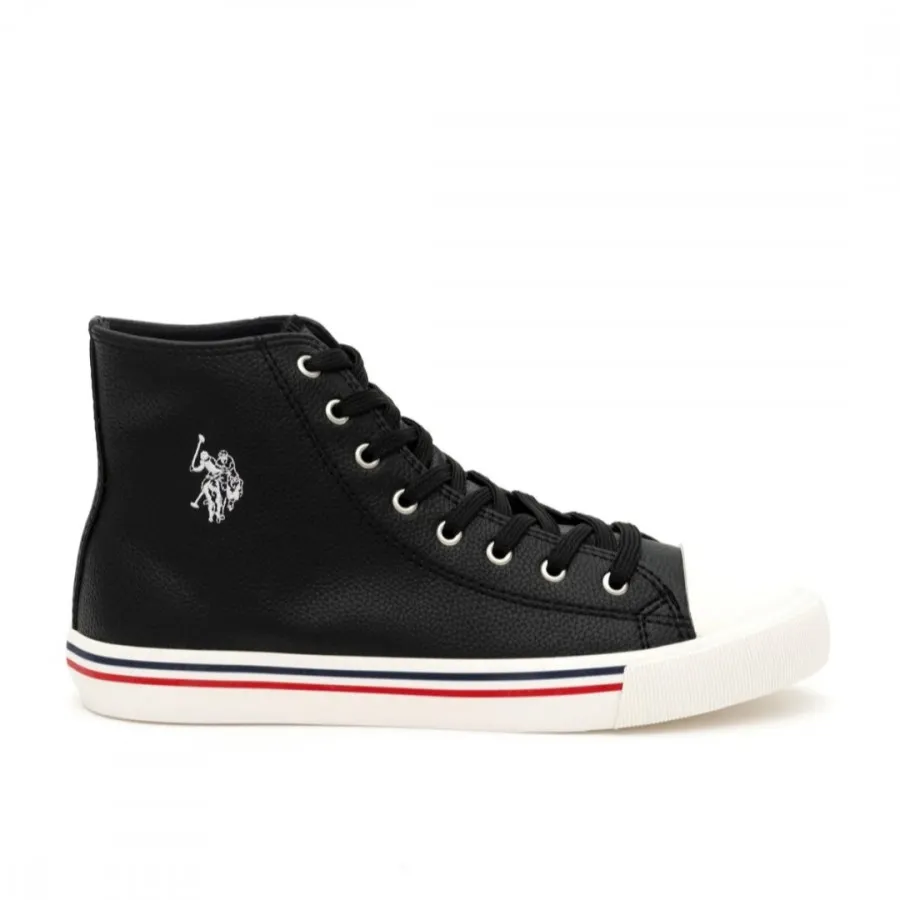 کفش us polo مشکی ساق بلند