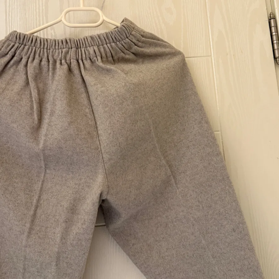 شلوار فوتر طوسی روشن