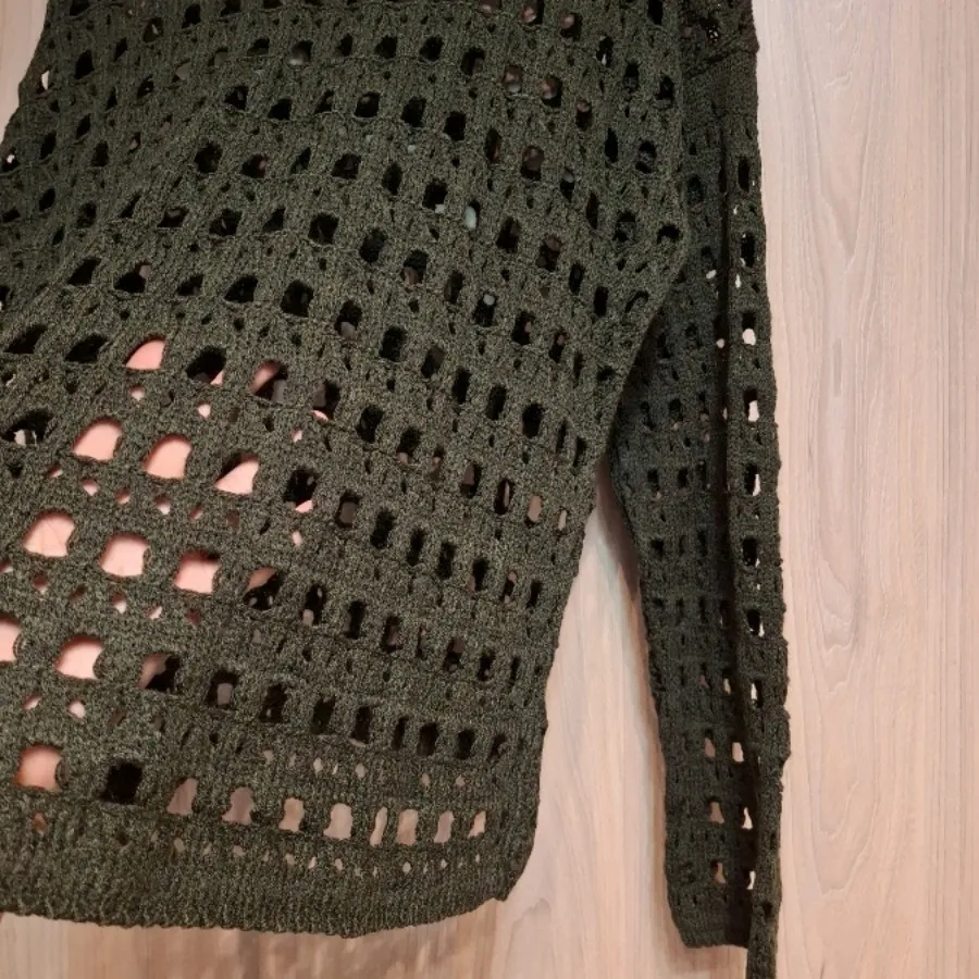 بلوز بافت یقه قایقی