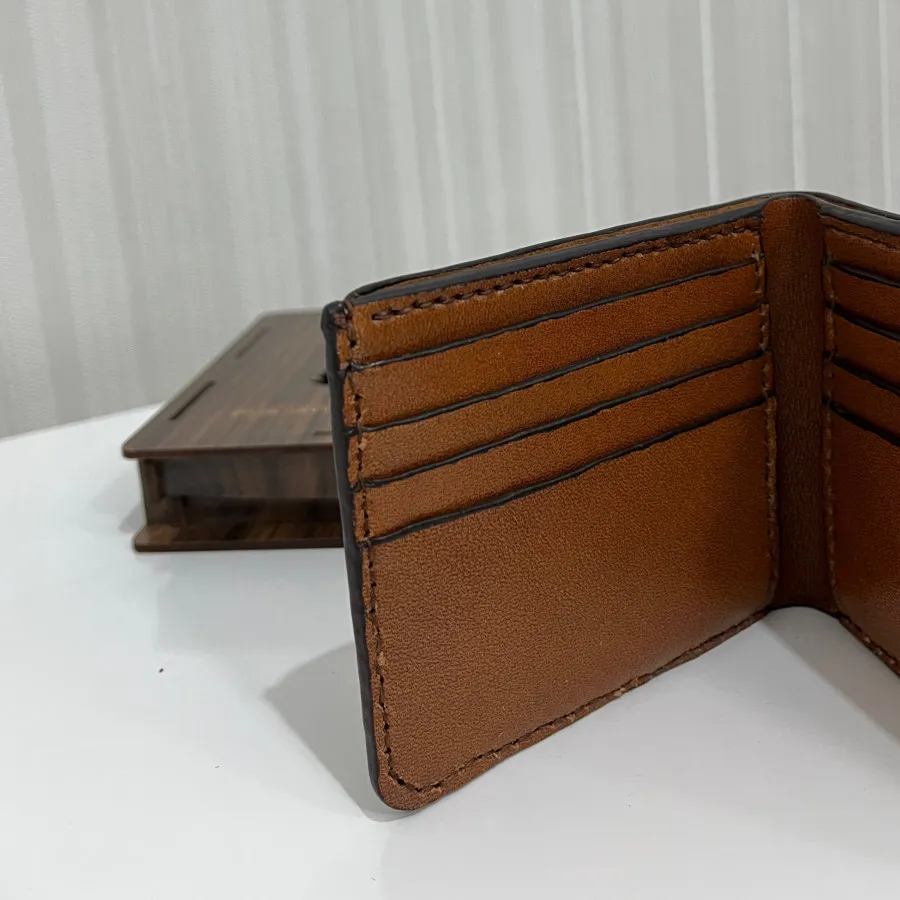 کیف پول چرم دستدوز