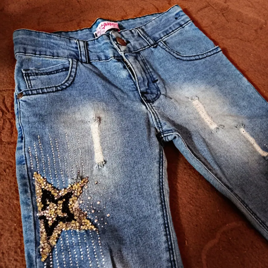 شلوار جین دخترانه ترکیه