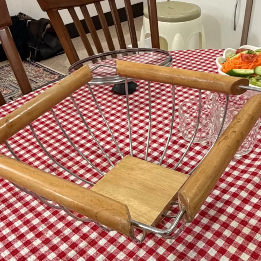 میوه خوری بامبو و فلز