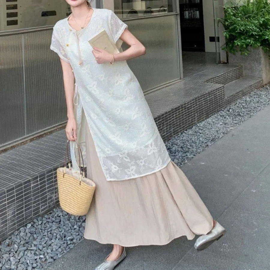 ست دوتیکه بلوزودامن